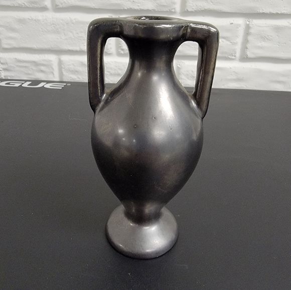 Vintage Holy Land Urn Porcelain Two Handled Vase Made in Israel - Picture 4 of 9